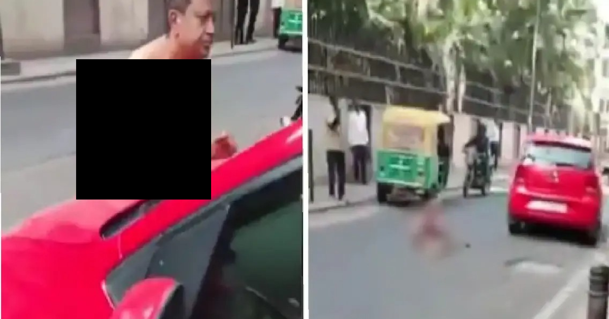 போதையில் நடுவீதியில் அடாவடி: பரபரப்பு