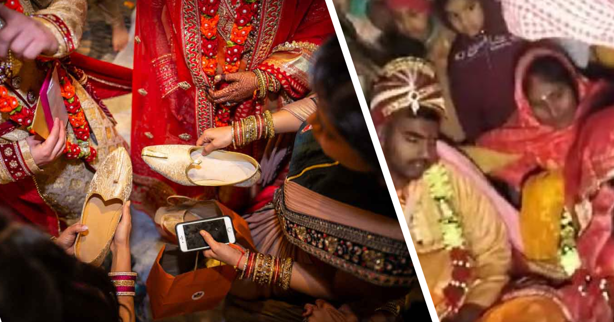 துப்பாக்கி முனையில் தாலி; வைரலாகும் காணொளி
