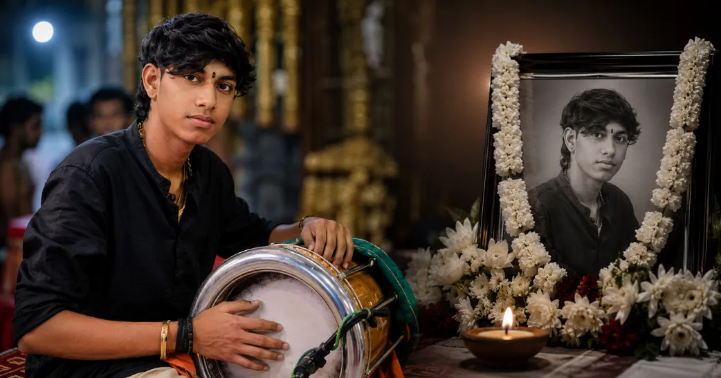 17 வயது தவில் கலைஞரின் திடீர் மரணம்…!யாழில் பெரும் சோகம்.