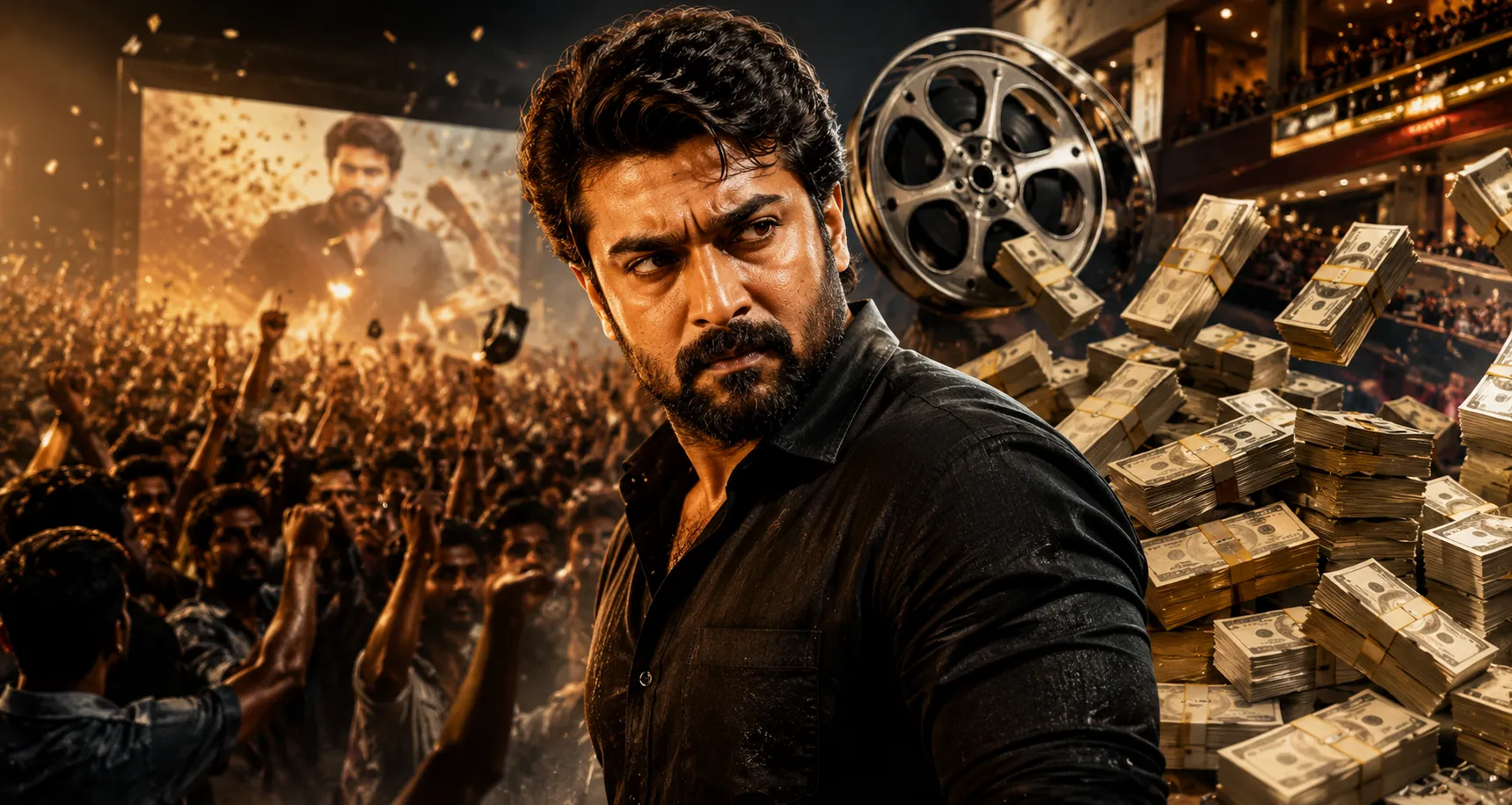 பாக்ஸ் ஆபிஸை கலக்கும் சூர்யா…!கருப்பு படத்தின் மாபெரும் வசூல்