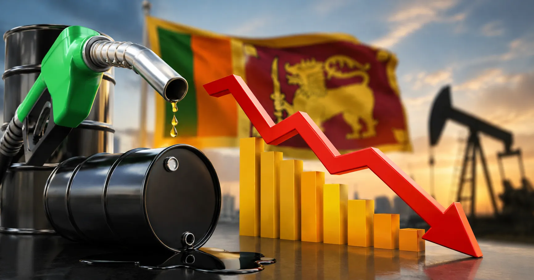 இலங்கையில் எரிபொருள் விலையில் மாற்றம் ஏற்படுமா…? மசகு எண்ணெய் விலையில் வீழ்ச்சி.