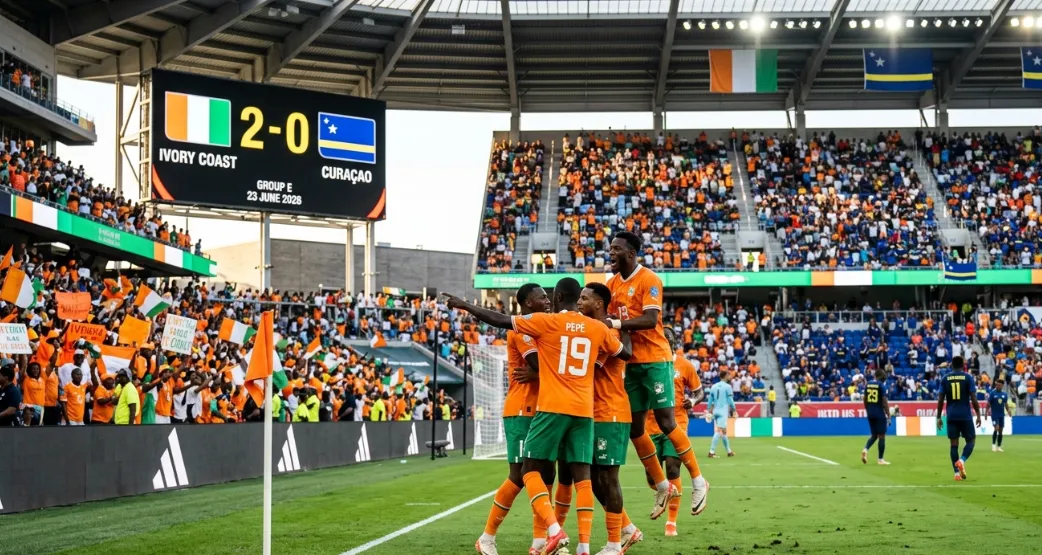 வரலாறு படைத்த ஐவரி கோஸ்ட்…! குரக்கோவை 2-0 என வீழ்த்தி நொக்-அவுட் சுற்றுக்கு முன்னேற்றம்.