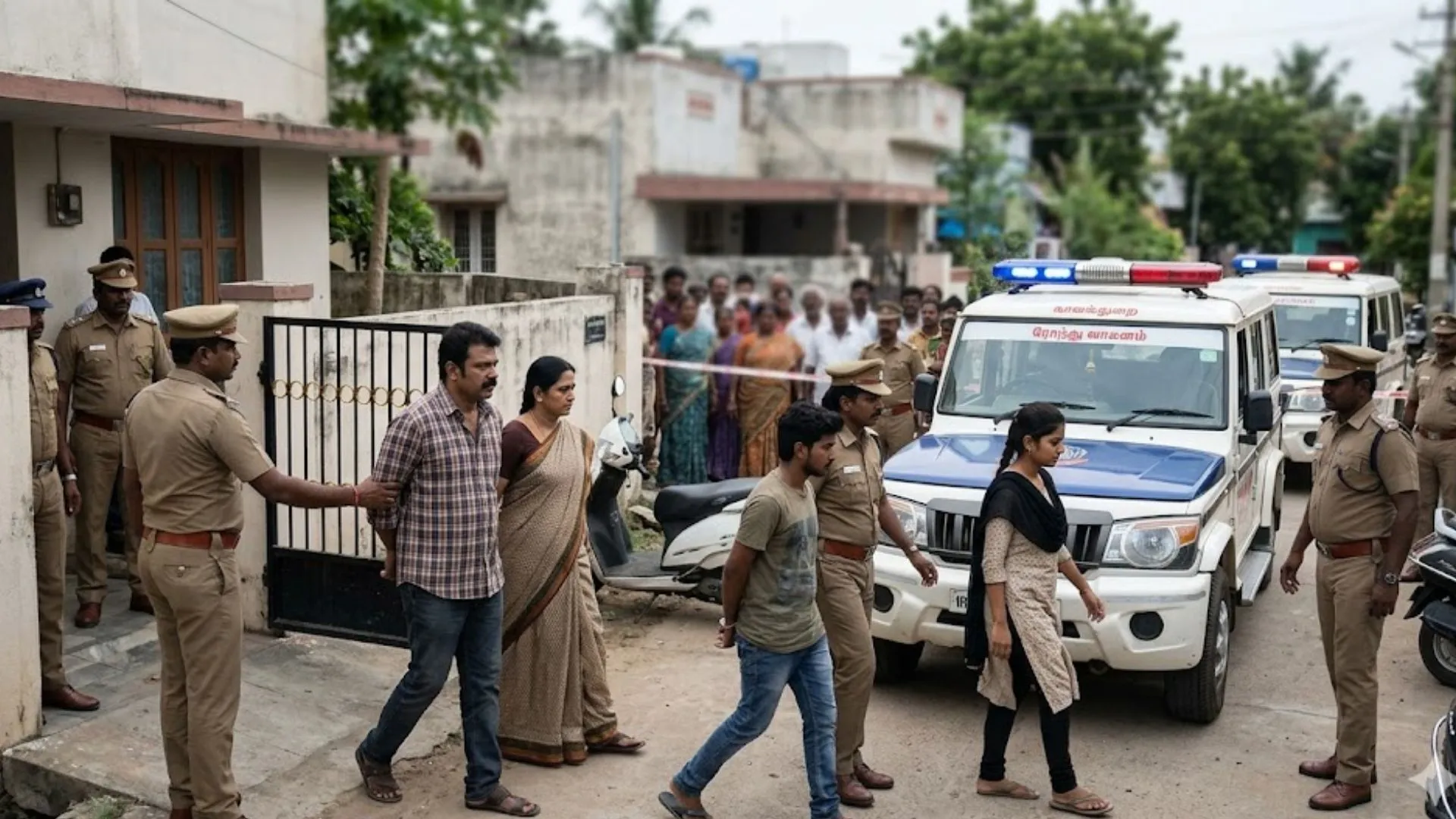 16 வயது சிறுவன் தாக்கப்பட்ட சம்பவம்: ஒரே குடும்பத்தைச் சேர்ந்த 4 பேர் கைது