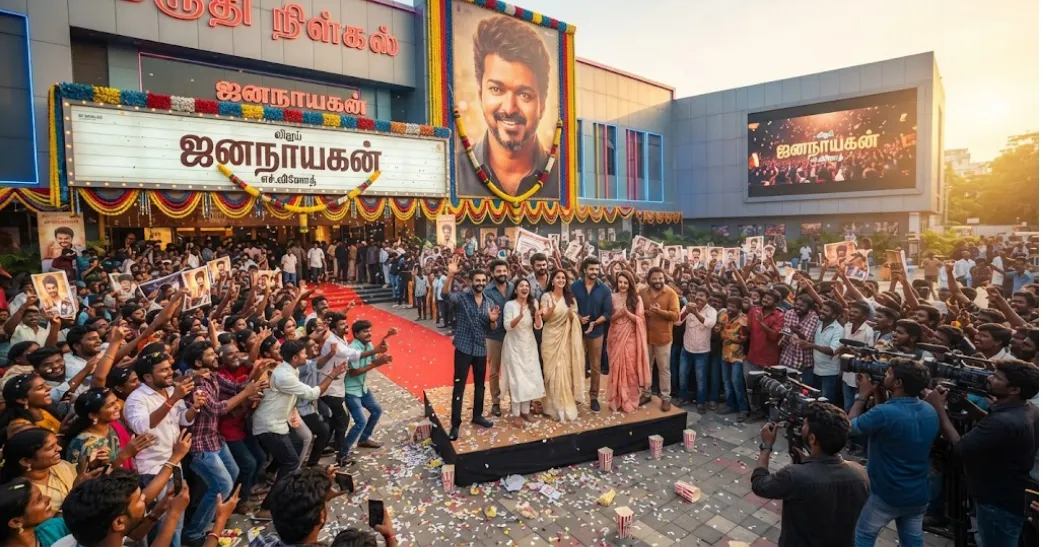 முதல் நாளே வசூல் வேட்டை..! விஜய்யின் ‘ஜனநாயகன்’ படைத்த புதிய சாதனை.