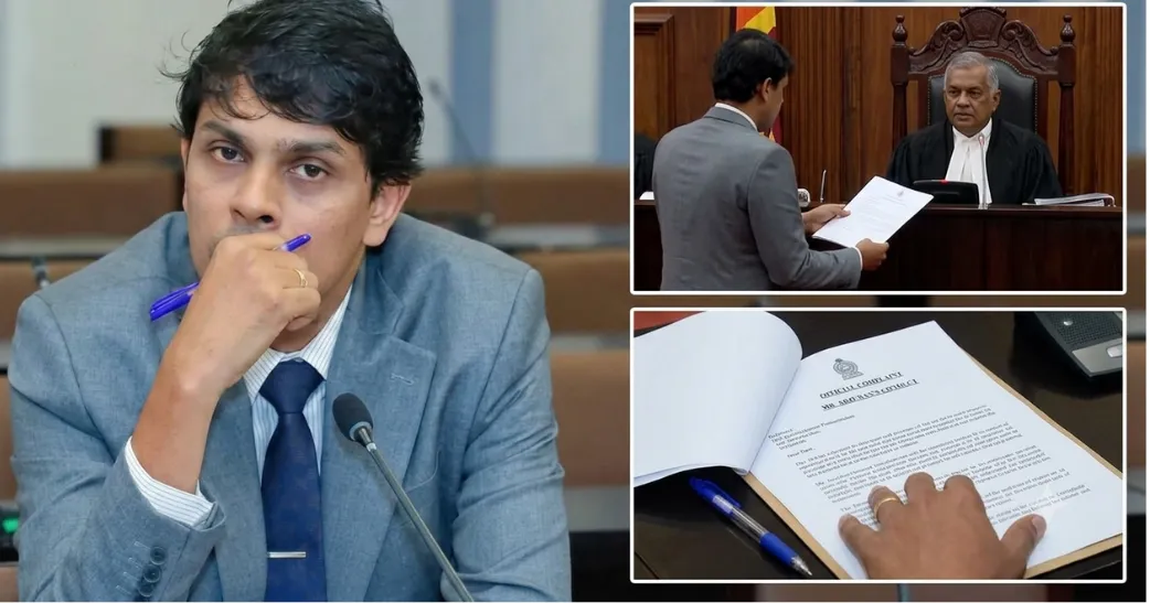 அர்ச்சுனாவின் நடத்தை குறித்து சபாநாயகரிடம் முறையிட்ட கஜேந்திரகுமார்.