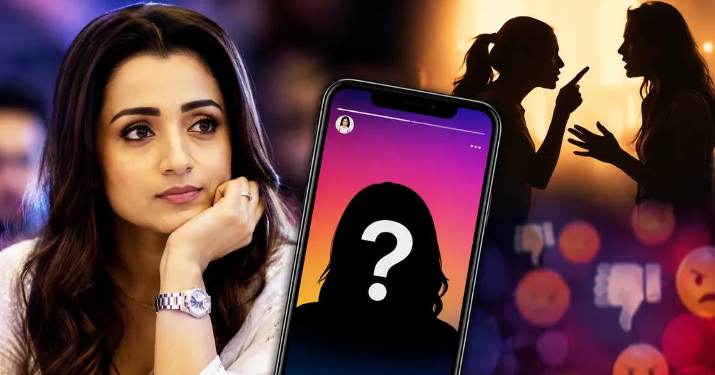 “இந்த வயதில் Drama தேவையா?”…! த்ரிஷாவின் திடீர் பதிவு…! யாரை சொல்கிறார் என ரசிகர்கள் கேள்வி.