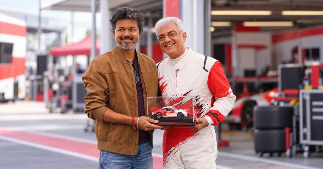 லண்டன் சில்வர்ஸ்டோனில் அஜித்–விஜய் சந்திப்பு…! கார் பந்தயத்தின் முழு காணொளியை வெளியிட்ட விஜய்.