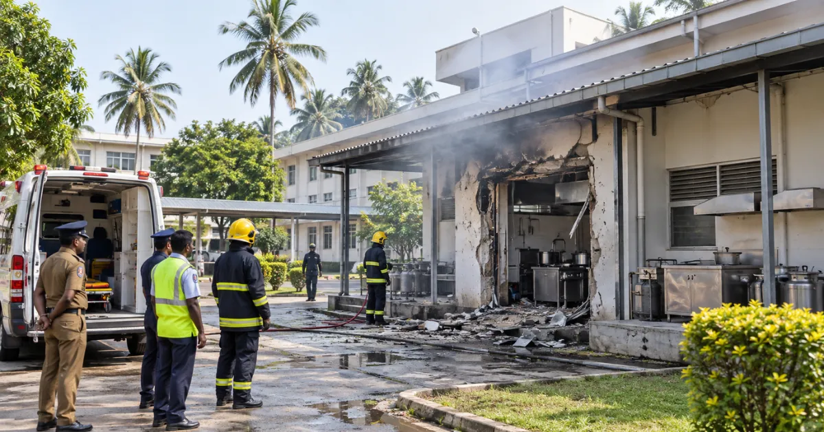 பொலன்னறுவை சிறுநீரக வைத்தியசாலையில் எரிவாயு சிலிண்டர் வெடிப்பு…! 7 பேர் காயம்.