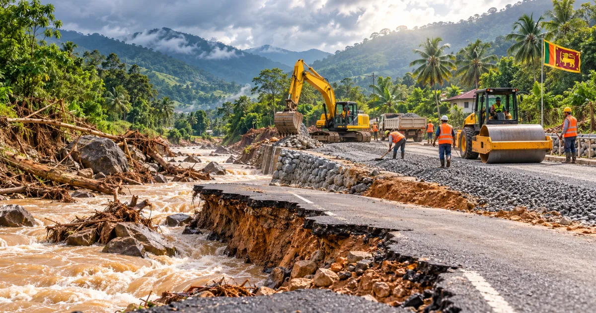 டிட்வா சூறாவளி பாதிப்பு…! வீதிகளை புனரமைக்க உலக வங்கி 110 மில்லியன் டொலர் நிதி.